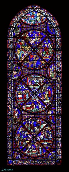 Vitrail N°:15 L'Invention des Reliques de Saint Etienne